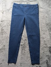Betabrand Pull On Skinny Jeans Women's Size Medium Dark Wash