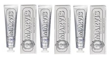 MARVIS Toothpaste Whitening Mint net wt 4,4 oz /85 ml, Pack of 3 Free Shipping