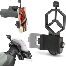 Alstar Universal Cell Phone Adapter Mount Support Binocular Monocular... 