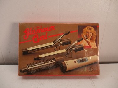 Vintage Glamor Curl Curling Iron 3 In One TESTED
