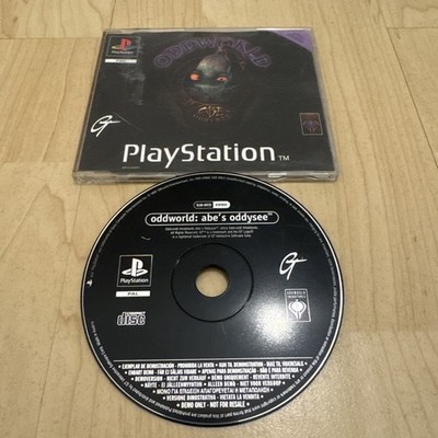 ODDWORLD: ABE S ODDYSEE DEMO PlayStation 1 PS1 incl. Inlay FRENCH VERSION 