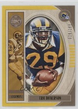 2019 Panini Legacy Legends Yellow /165 Eric Dickerson #122 HOF 1g04