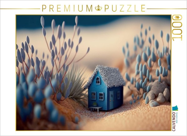 Calvendo Puzzle Haus Zur Blauen Lagune | 1000 Teile Lege-GrößE 64X48Cm Foto-Puzz-image