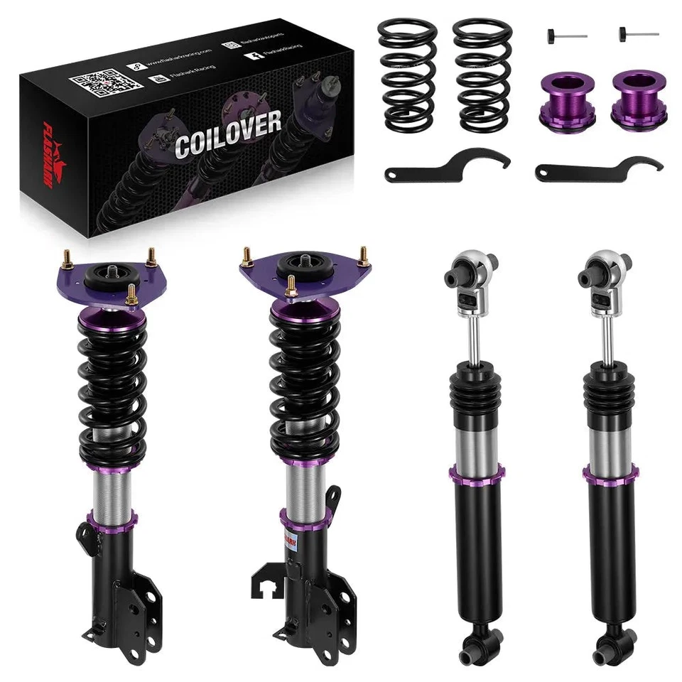 32 Levels Damper Coilovers for 2007-2012 Nissan Sentra B16 Shock Absorber Struts Foto 2 de 4