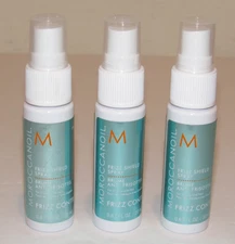 3 Moroccanoil Frizz Shield Spray 0.67 Oz 20 mL Each MINI Travel Moroccan Oil