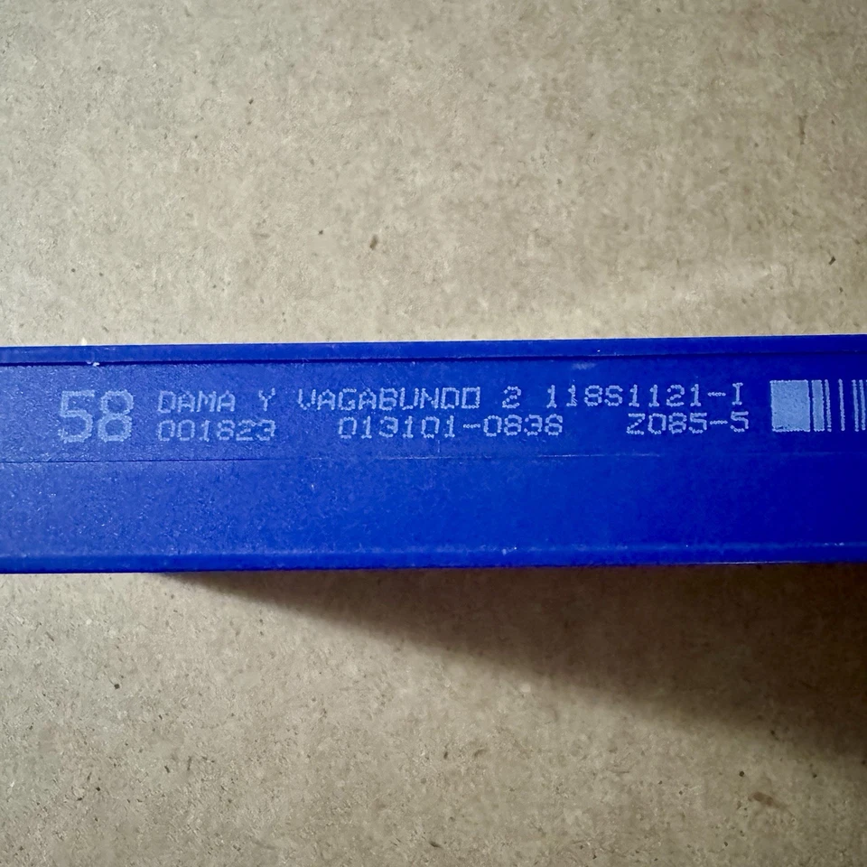 Tramp Lady Purple VHS Tape Dama Y El Vagabundo 2 Las Adventoras De Scamp Spanish - Image 3 of 3