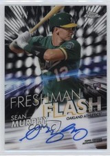 2020 Topps Chrome Freshman Flash Auto 6/99 Sean Murphy #FFA-SM Auto 4f5