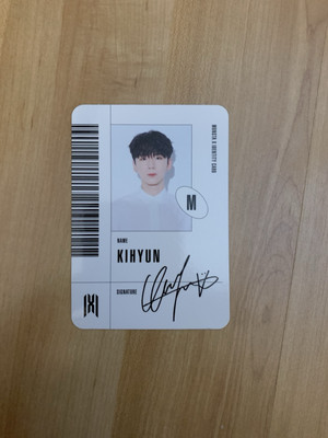 Monsta X Follow Kihyun Photocard 
