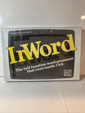 InWord  The Full word processor runs inside 1-2-3  FUNK SOFTWARE Vintage 1987