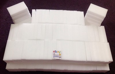 600 PREMIUM Grade Melamine Sponge Eraser BULK PACK 3/4'' Works Like Magic! 