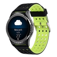 Replacement Accessories Soft Silicone Strap Band For 22mm Samsung Gear S3 Yellow Replacement Accessories Soft Silicone Strap Band For 22mm Samsung Gear S3 Yellow