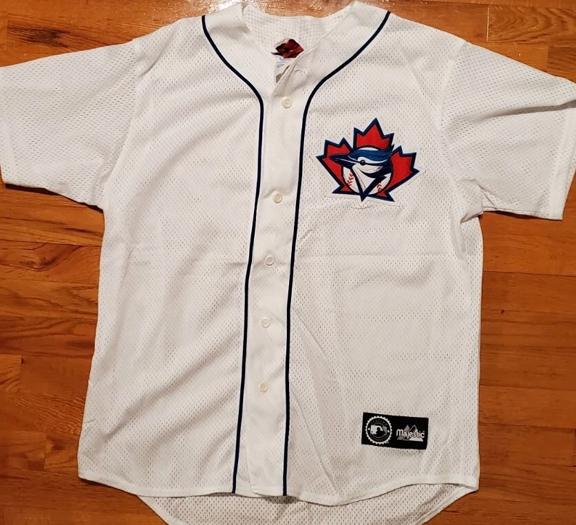 Authentic blue best sale jays jersey canada