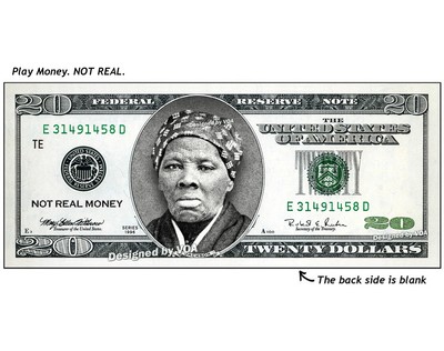 Harriet Tubman On Dollar Bill Novelty Cash Twenty Fake Money Collectible Ebay