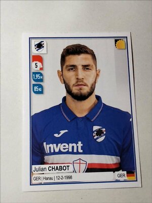2019/20 SAMPDORIA JULIAN CHABOT SOCCER FIGURE N 449 NEW VELINA