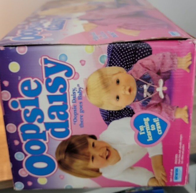 TESTED 1988 OOPSIE DAISY&nbsp; DOLL  NIB with tags IRWIN CRAWLS/CRIES FOR MOMMY5009