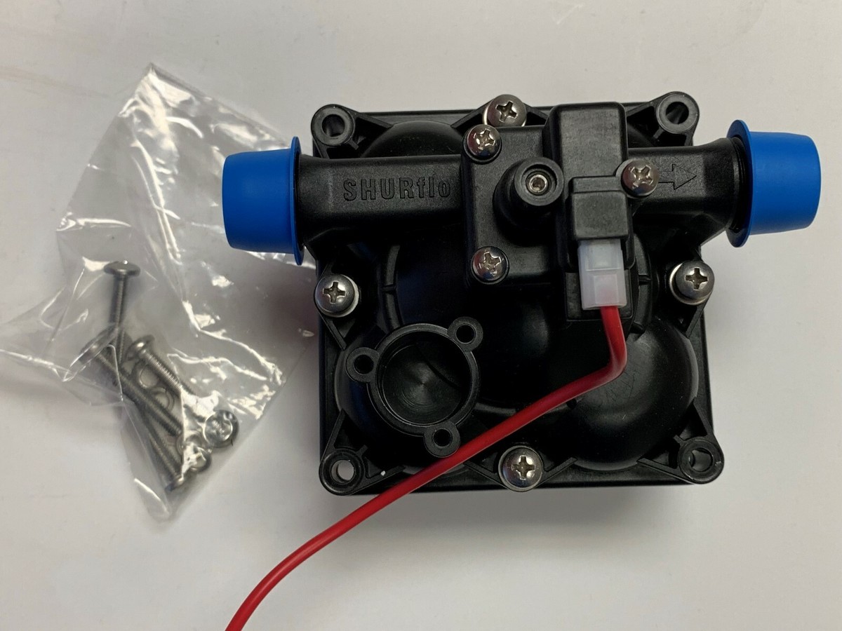 Shurflo Pump Head with Switch for Series 505X 1/2