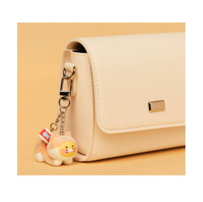 TENBOX テンボックス Tio key chain ホワイト 試着のみ Kakao Friends 2024 Lovely Cat Choonsik Figure Keyring Bag chain