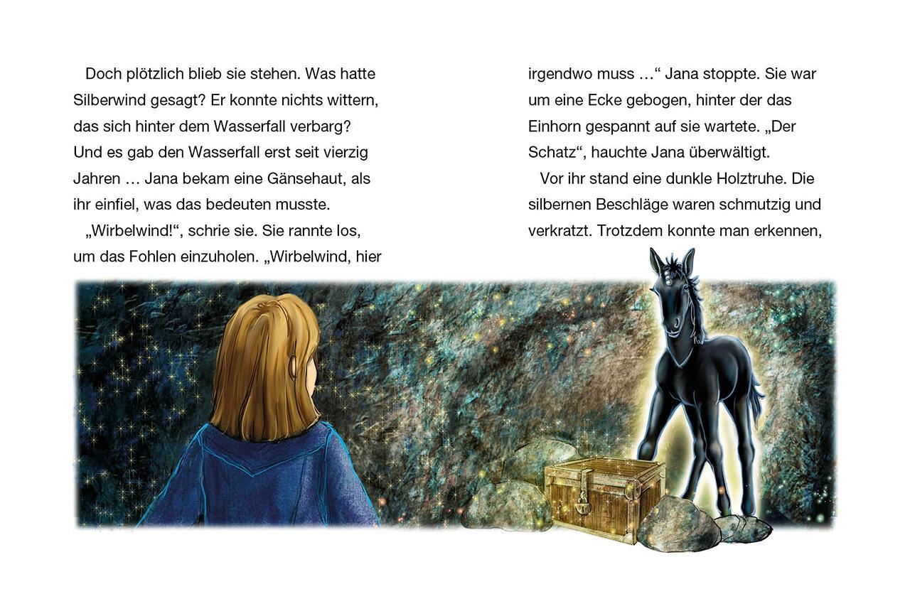 Thumbnail - Silberwind, Das Weiße Einhorn (band 8) - Der Schatz Einhornwald,