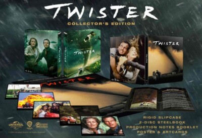 TWISTER - STEELBOOK UCE - COLLECTOR - ITA - ENG - 4K + BLU-RAY