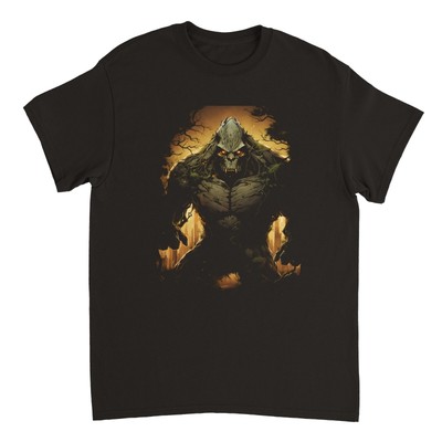 Golem Grafik T-Shirt Unisex Baumwolle Damen Herren Stein Monster Fantasy Held