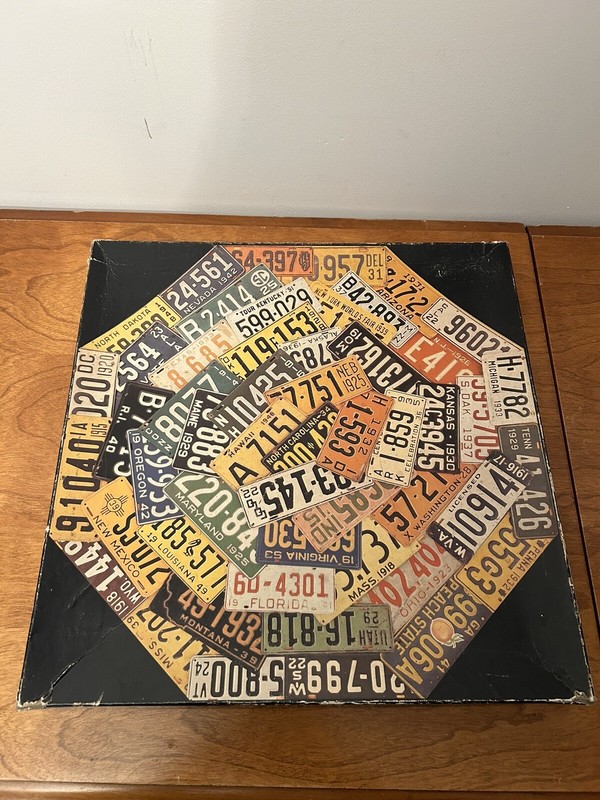 Vintage Springbok Hallmark Octagon United Plates of America Jigsaw Puzzle