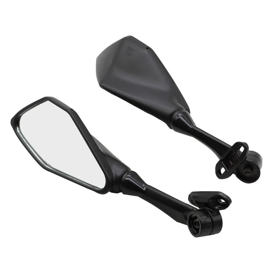 Zx4rr Mirrors TCMT Black Rear View Side Mirrors For Kawasaki Ninja