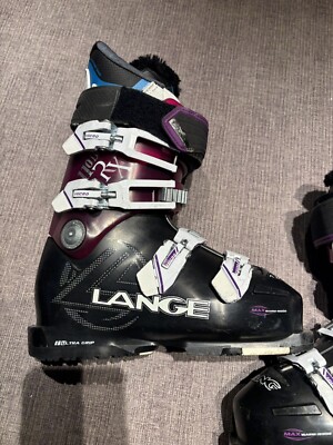 Women's Lange RX 110 LV Ski Boots US 6.5 Mondo 23.5 276 mm