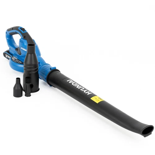 Hyundai Cordless Leaf Blower 20V 200Km/h Air Speed 2Ah Li-Ion Battery & Charger