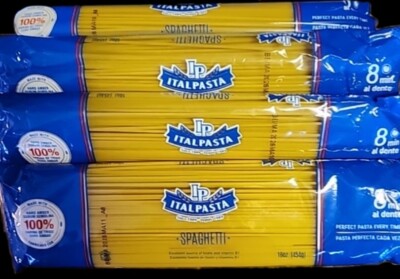 4 ITALPASTA SPAGHETTI PERFECT PASTA BEST BY: 5/2025 & 5/2026 FREE SHIPPING USA