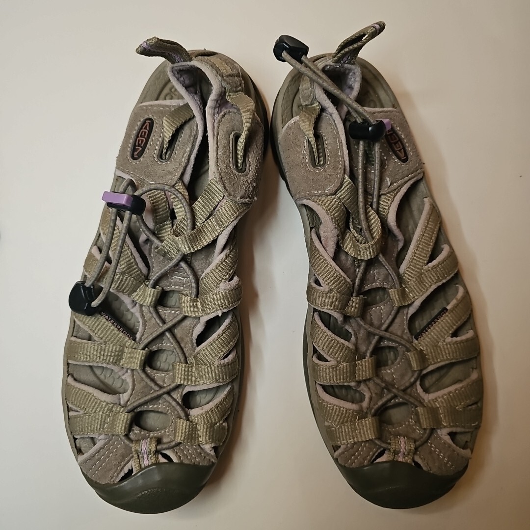 Keen Donna 6.5 Whisper Escursionismo Acqua Sandalo Toggle Lavabile Scarpa Gorp 1003711