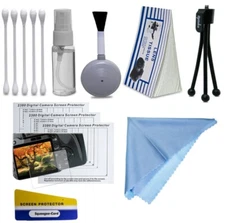 Opteka 10 Peice Deluxe Lens Cleaning Kit for Digital Cameras
