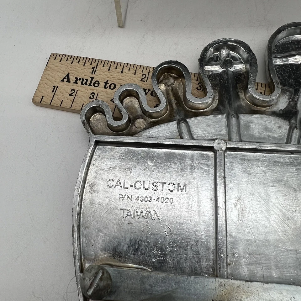 De colección Cal Custom Taiwan Surfer Pie Forma Gas Pedal Automático Rat Rod Gear Foto 3 de 4