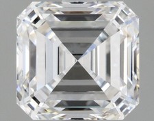 2.05 CTS ASSCHER Cut GIA Certified Lab Grown CVD Diamond E Color VS1 Clarity 609.76 per carat