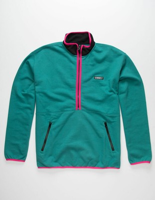 obey half zip fleece