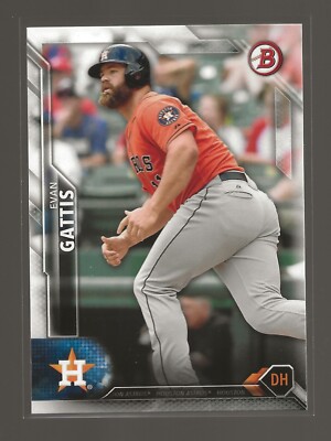 2016 Bowman Evan Gattis Houston Astros (#44)