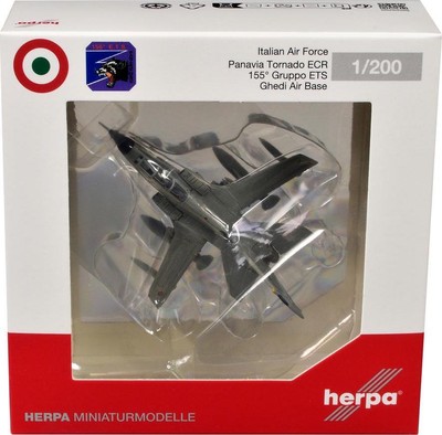 Panavia Tornado ECR Aircraft 155 Gruppo ETS Ghedi Air Base Italian Air Force by
