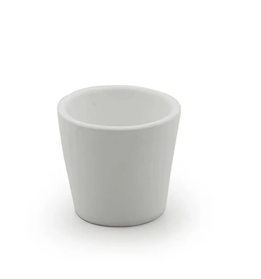 12x Wholesale Mini Terracotta Pot Containers For Candle, Bulk Candle White Pot - Image 2 of 4