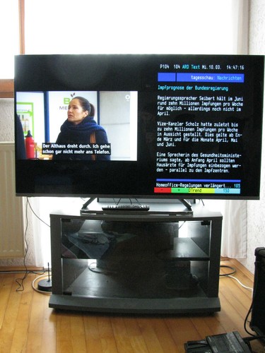 Panasonic 4K UHD HDR TV TX-40GXN888, defekt, nur Ersatzteile, orig. Verpackung