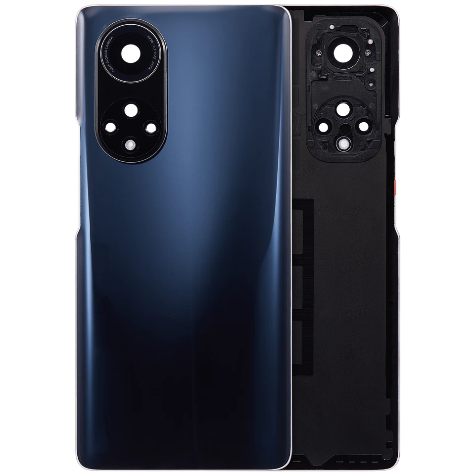 Tapa Trasera de Repuesto con Lente de Cámara Compatible para Huawei Nova 9 Pro (Negro) Foto 2 de 4