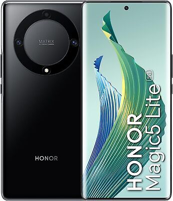  Honor Magic5 Lite Dual-SIM 128GB ROM + 6GB RAM (Only GSM  No  CDMA) Factory Unlocked 5G Smartphone (Midnight Black) - International  Version : Cell Phones & Accessories