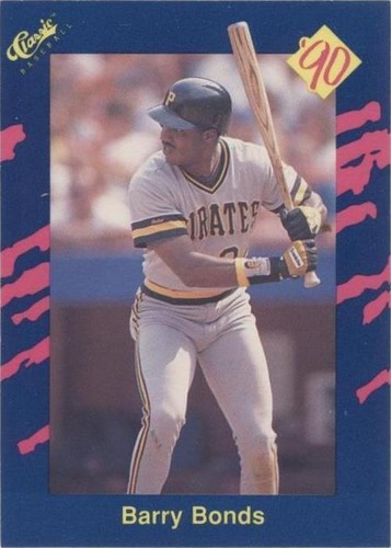Barry Bonds 1990 Classic Blue Pittsburgh Pirates #82 R327S 35 | eBay