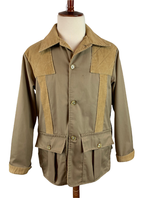 VTG 50s REDHEAD Squaltex Mens L Waterproof Canvas Hunting Jacket
