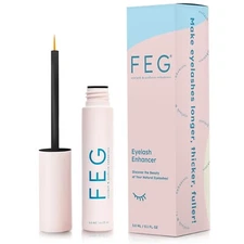 FEG Eyelash Enhancer - Grow Longer, Thicker, and Darker Lashes