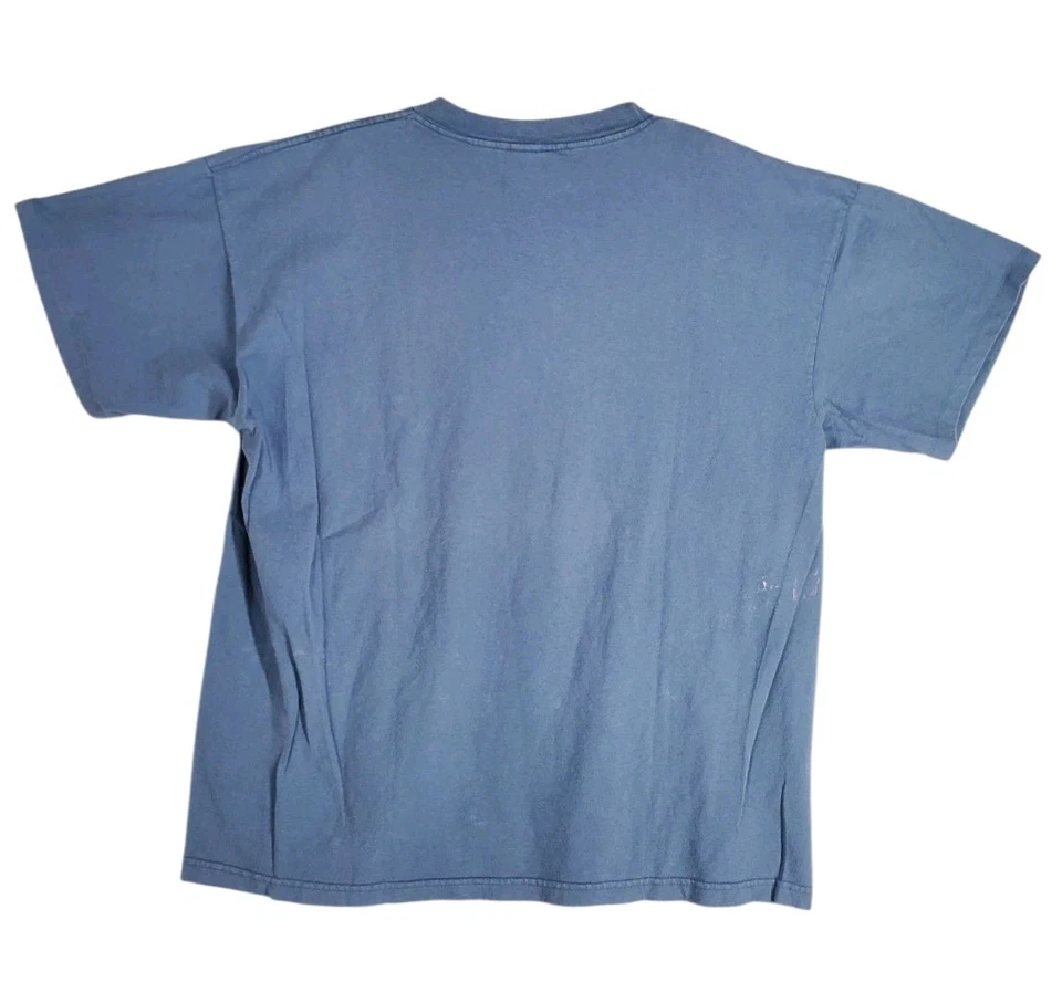 Camiseta De Colección Y2K Curious George Para Hombres XL Azul Cuadrada Enfermera Médica Médica Médica Doctora Hecha en EE. UU. Foto 4 de 4