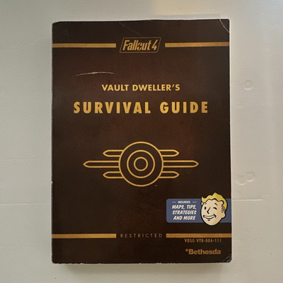 Bethesda Fallout 4 Vault Dweller's Survival Guide (Restricted) Strategy w/ Maps