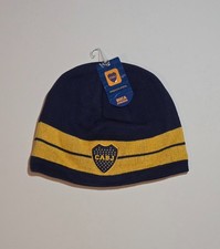 BOCA JUNIORS CABJ OFFICIALLY LICENSED BEANIE HAT   XENEIZES  ARGENTINA SOCCER