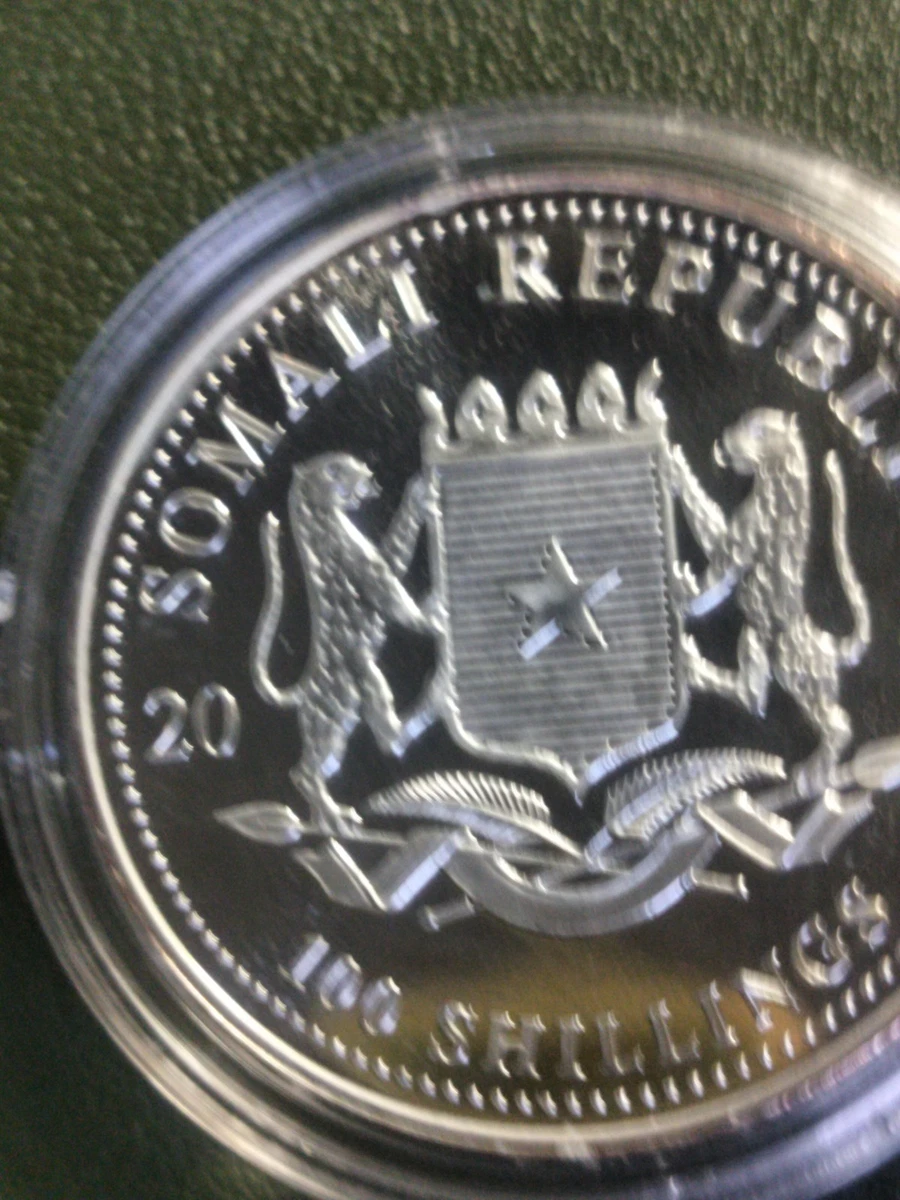 1 OZ PLATA SILVER ELEPHANT SOMALIA.2022.PLATA .9999.ESCASA.ELE-19