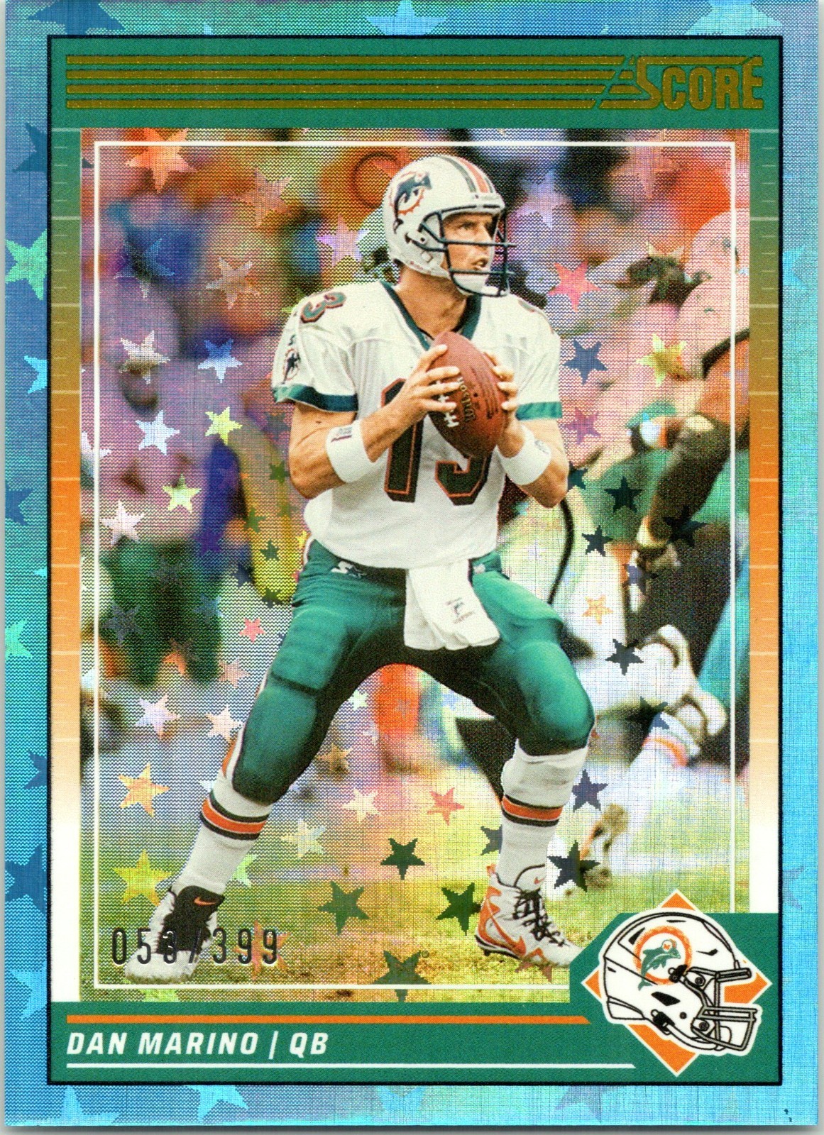 Panini 2024 Score Stars Dan Marino #53 /399 Miami Dolphins Football