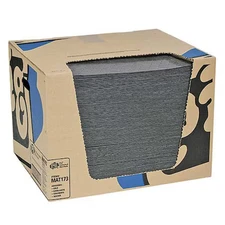 Pig Mat173 Sorbent Pad, 18 Gal, 16 In X 20 In, Universal, Gray, Polypropylene