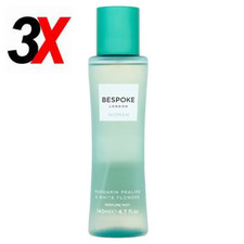 (3X) Bespoke Woman Mandarin & White Flowers E D Perfume Mist 140Ml New Sealed UK